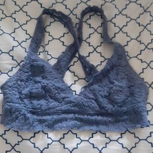Blue aerie bralette